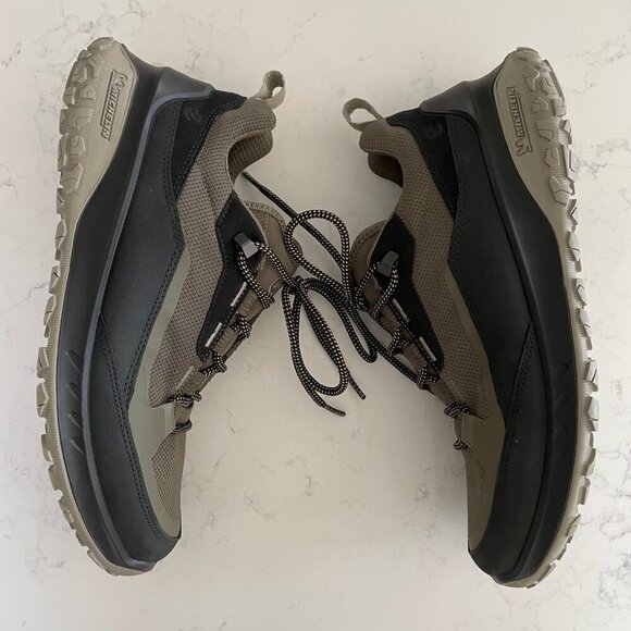 Ecco Ult-Trn Denmark SREDEBRO Waterproof Michelin Sneakers Green Black Sz 41 - Picture 3 of 16